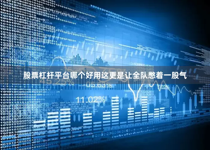股票杠杆平台哪个好用这更是让全队憋着一股气